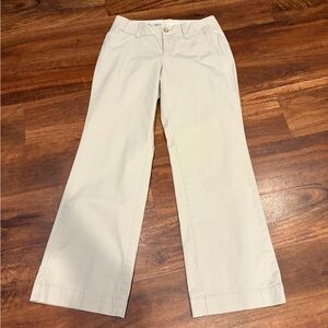 Eddie Bauer Light Tan Flare Pants